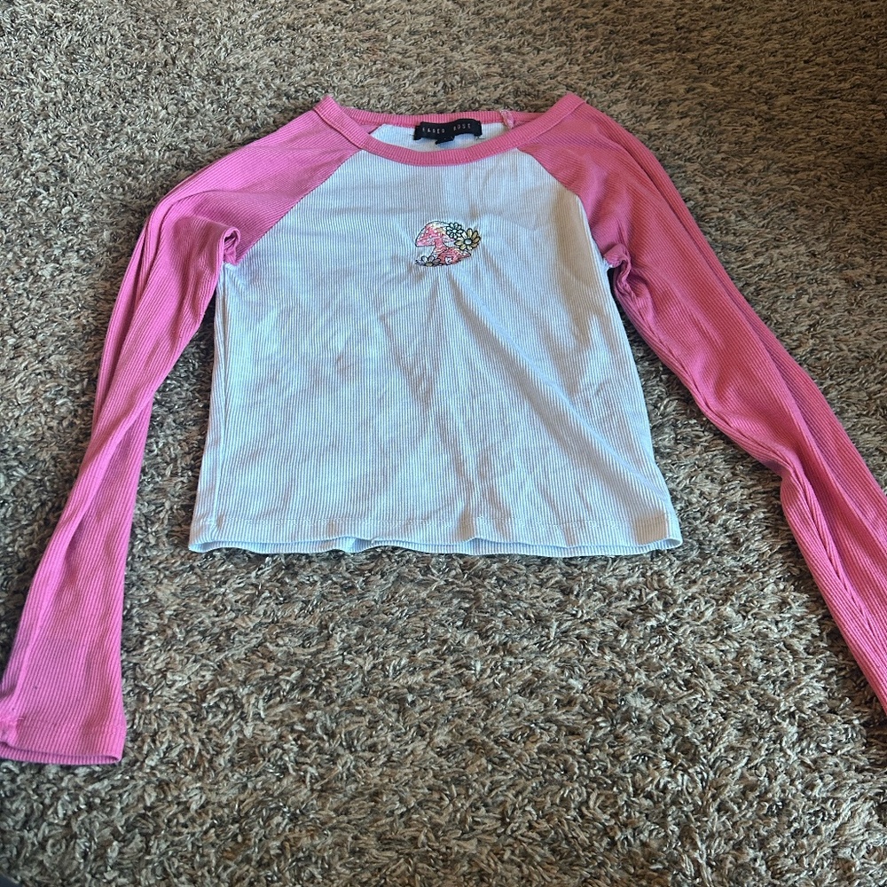 Faded Rose Long Sleeve